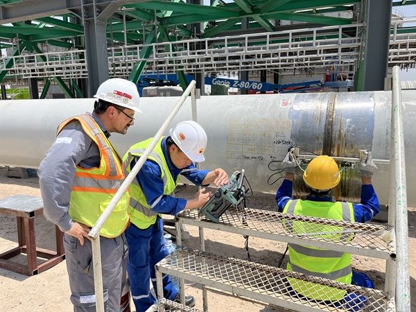 逐夢海外 | 從容搞定近60mm壁厚檢測，公司PAUT技術(shù)獲埃尼集團(tuán)點(diǎn)贊